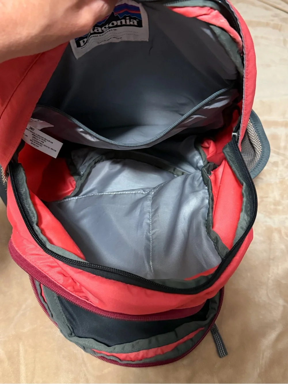 Patagonia Poco 12L Backpack in Red with Black Accents